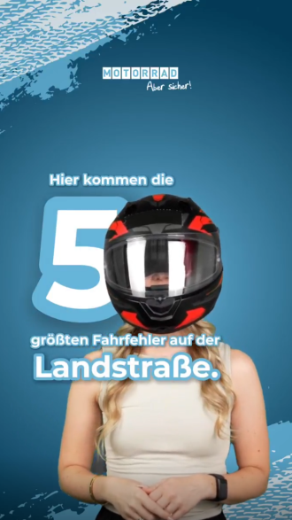 Die größten Fehler auf Landstraßen