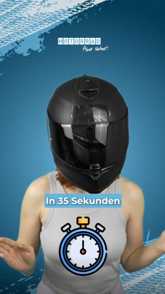 Helm abnehmen – ja oder nein?