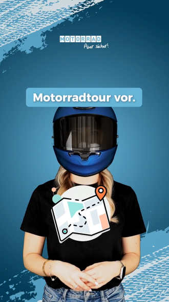 Mit dem Motorrad in den Urlaub